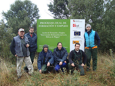 Alumnos del Programa de Formacin Forestal